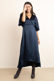 Copenhagen Muse |  Maxi dress Sacha | blue | Picture 4