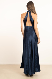 Copenhagen Muse |  Lyocell halter maxi dress Sacha | blue | Picture 6