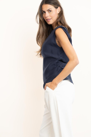 Copenhagen Muse |  Lyocell top Molly | blue | Picture 6