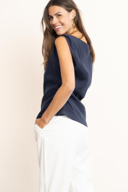 Copenhagen Muse |  Lyocell top Molly | blue | Picture 7
