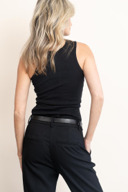 Copenhagen Muse |  Tank top with rhinestones Siv | black | Picture 8