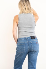 Copenhagen Muse |  Top with rhinestones Siv | grey | Picture 6
