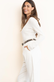 Copenhagen Muse :  Cotton stretch top Bobbie | natural - img6