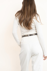 Copenhagen Muse :  Cotton stretch top Bobbie | natural - img7