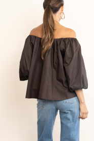 Copenhagen Muse |  Off shoulder top Shirley | brown | Picture 8