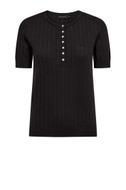 Copenhagen Muse |  Knitted top Eadie | brown  | Picture 1