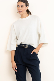 Copenhagen Muse |  Knitted boxy sweater Sienna | naturel | Picture 4