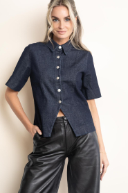 Copenhagen Muse |  Denim blouse Annais | blue | Picture 2