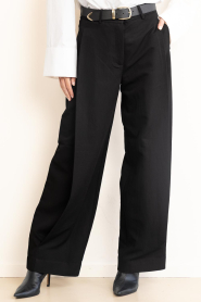 Copenhagen Muse :  High waist trousers Tailyn | black - img4