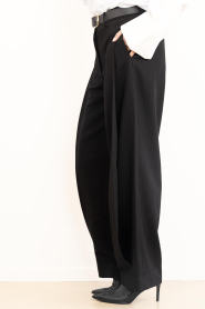 Copenhagen Muse :  High waist trousers Tailyn | black - img5