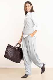 Copenhagen Muse :  Barrel trousers Tailor | grey - img4