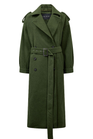 Copenhagen Muse |  Wool blend coat Sloane | green | Picture 1