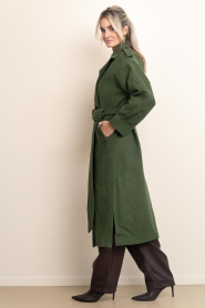 Copenhagen Muse |  Wool blend coat Sloane | green | Picture 7