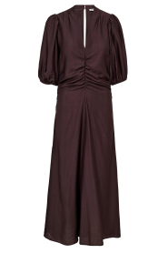 Co'Couture |  Viscose blend maxi dress Hera | brown | Picture 1