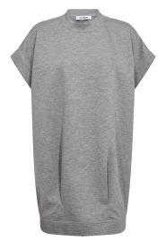 Co'Couture |  Sweater mini dress Lance | grey | Picture 1