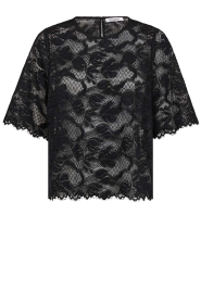 Co'Couture |  Lace top Lanny | black | Picture 1
