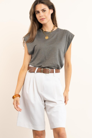 Co'Couture |  Bermuda short Tenga | natural | Picture 4
