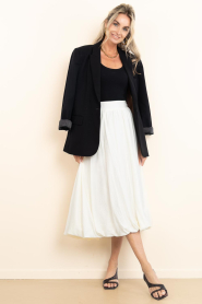 Co'Couture |  Balloon midi skirt Aura | natural | Picture 3