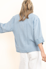 Co'Couture |  Lyocell denim blazer Tilly | blue | Picture 8