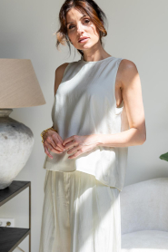 Co'Couture |  Sleeveless top Aura | natural | Picture 4