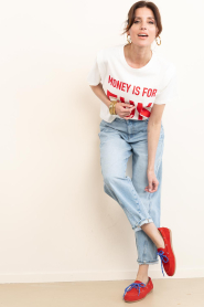 Posa |  Suede loafers Boat | red | Picture 3