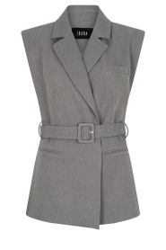 Ibana |  Gilet Jany | grey | Picture 1