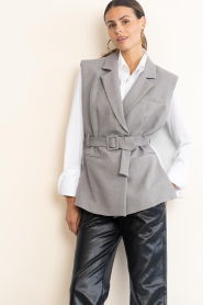 Ibana |  Gilet Jany | grey | Picture 2