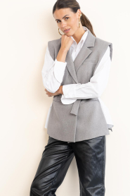 Ibana |  Gilet Jany | grey | Picture 5