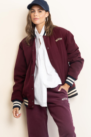 Mercer |  Baseball jacket Varsity | burgundy | Picture 5