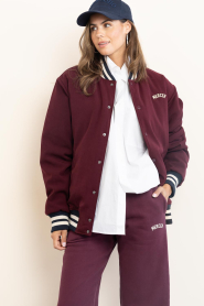 Mercer |  Baseball jacket Varsity | burgundy | Picture 6