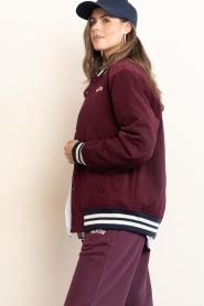 Mercer |  Baseball jacket Varsity | burgundy | Picture 8