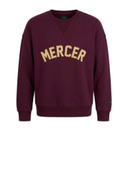 Mercer |  Logo sweater Signature | burgundy