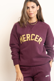 Mercer |  Logo sweater Signature | burgundy | Picture 5