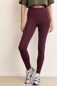 Mercer |  Legging with logo Mercer | burgundy | Picture 4