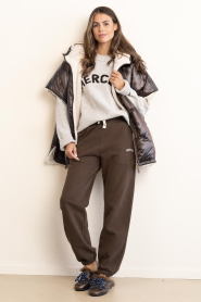 Mercer |  Logo sweatpants Siganture | brown | Picture 2