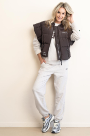 Mercer :  Logo sweatpants Siganture | natural - img2