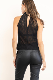 Copenhagen Muse |  See-through halter top Mira | black | Picture 7