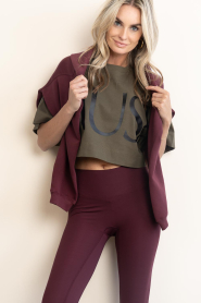 Copenhagen Muse :  Cropped T-shirt with logo Muse | green - img2