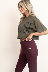 Copenhagen Muse :  Cropped T-shirt with logo Muse | green - img6