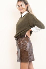 Dante6 |  Soft alpaca sweater Mahani | green | Picture 7