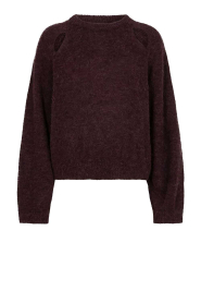 Dante6 |  Soft alpaca sweater Kyoto | bordeaux