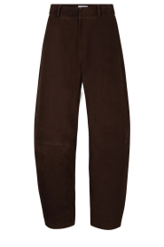 Dante6 |  Suède barrel pants York | brown | Picture 1
