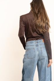 Dante6 |  Suedine top Ease | brown | Picture 7