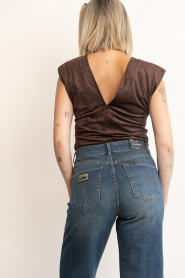 Dante6 |  Suedine body Esaley | brown | Picture 6