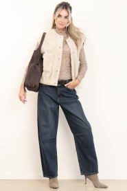 Dante6 |  Lace mesh top Irony | natural | Picture 3