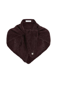 Dante6 |  Soft alpaca triangle scarf Skai | burdgundy