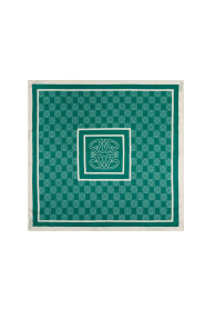 Dante6 |  Satin scarf Monogram | green | Picture 1
