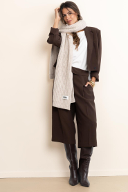 Dante6 |  Cropped trousers Tresor | brown | Picture 4