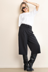 Dante6 |  Capri trousers Tresor | black | Picture 4