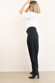 Dante6 |  Capri trousers Tresor | black | Picture 5